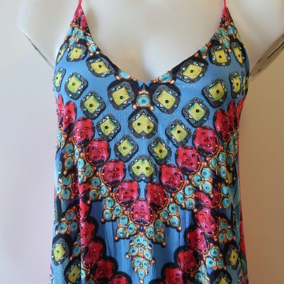 TRUE COLOURS BY LA MODA CLOTHING MAXI DRESS S/M * - Picture 5 of 12